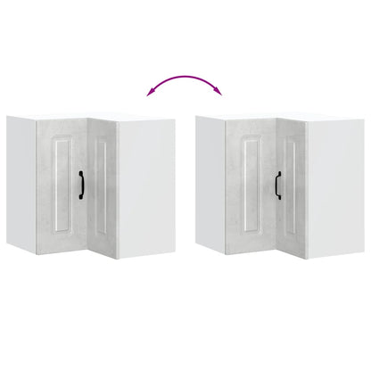 Kjøkkeninnredning Overskap Kalmar Betonggrå Hjørneskap