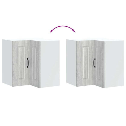 Kjøkkeninnredning Overskap Kalmar Sonoma Grå Hjørneskap