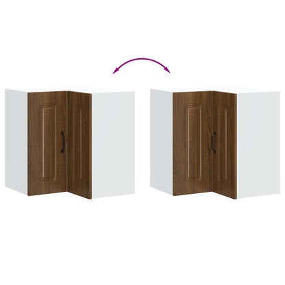 Kjøkkeninnredning Overskap Kalmar Brun Eik Hjørneskap