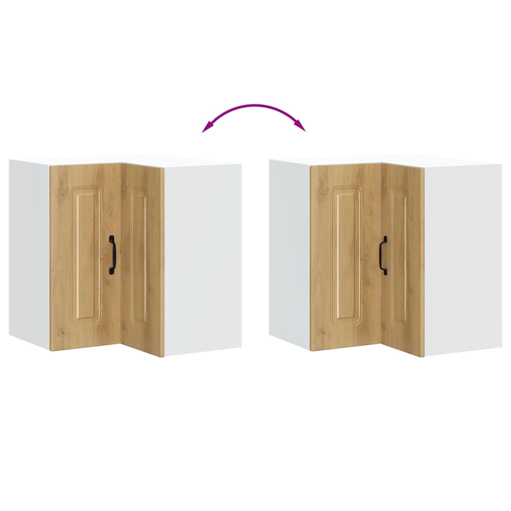 Kjøkkeninnredning Overskap Kalmar Artisan Eik Hjørneskap