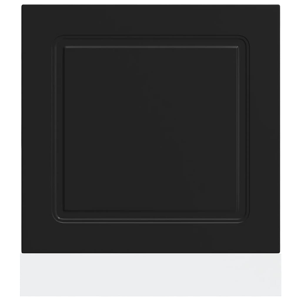 Kjøkkeninnredning Underskap Oppvaskmaskin panel Kalmar Svart 60x1,5x67 cm