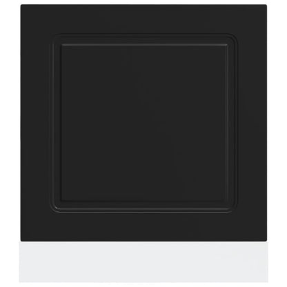 Kjøkkeninnredning Underskap Oppvaskmaskin panel Kalmar Svart 60x1,5x67 cm