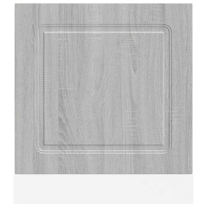 Kjøkkeninnredning Underskap Oppvaskmaskin panel Sonoma Grå 60x1,5x67 cm