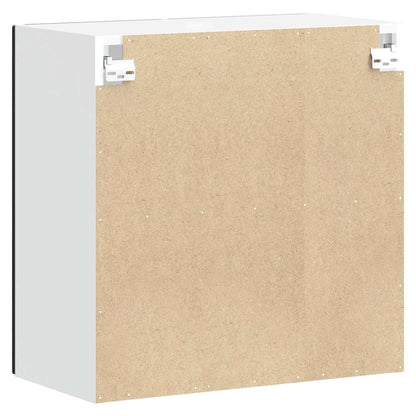 Kjøkkeninnredning Overskap veggskap med glassdør Kalmar svart