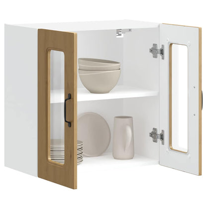 Kjøkkeninnredning Overskap med glassdør Kalmar Artisan Eik