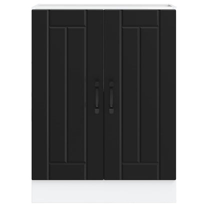 Kjøkkeninnredning Underskap Lucca Svart Vask