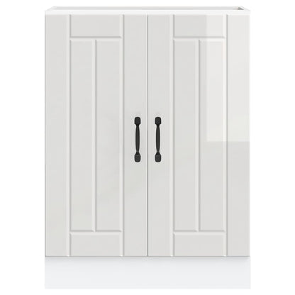 Kjøkkeninnredning Underskap Lucca Høyglans Hvit Vask