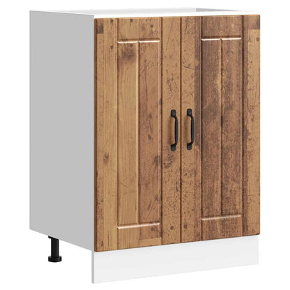 Kjøkkeninnredning Underskap Lucca Gammelt Tre Vask