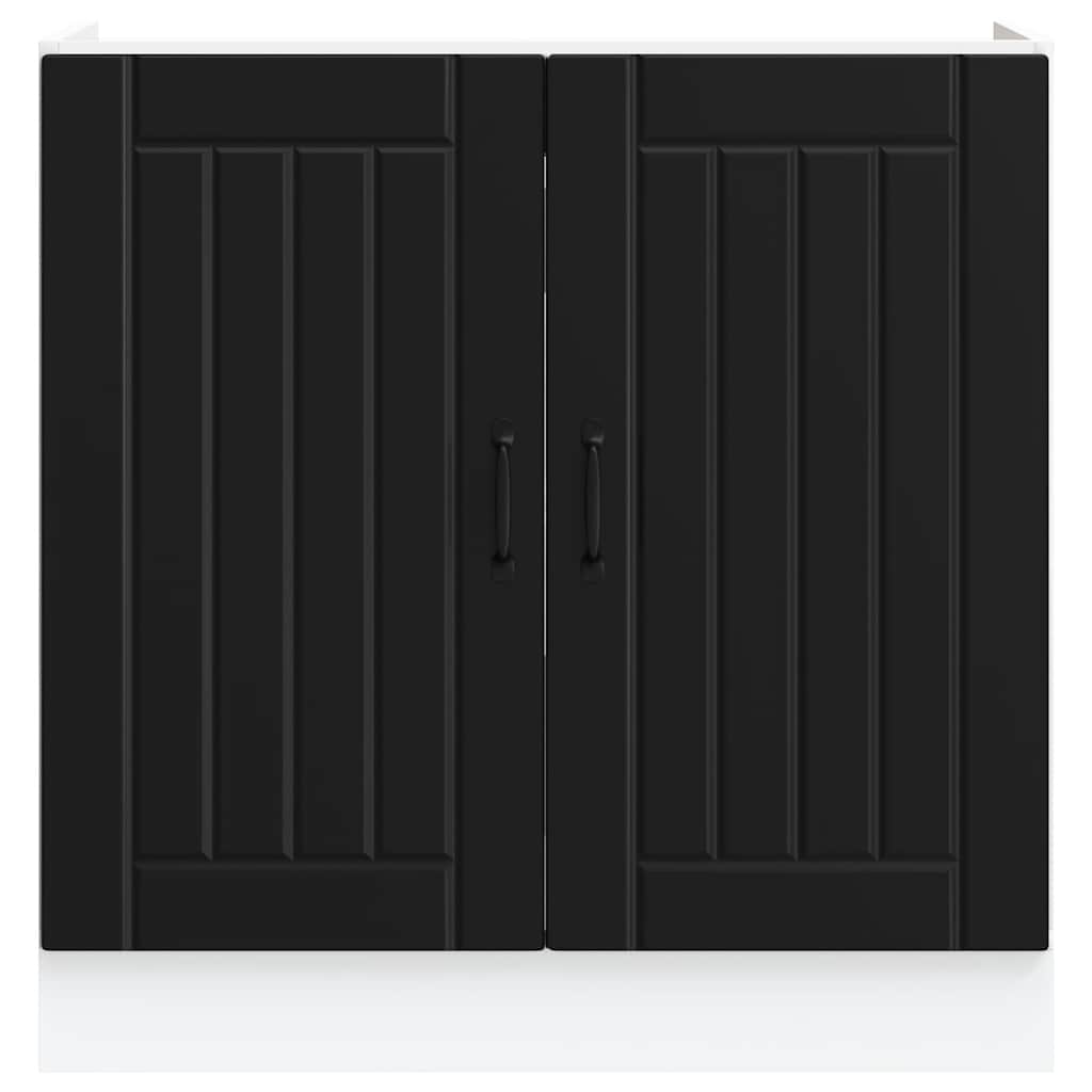 Kjøkkeninnredning Underskap Lucca Svart Vask