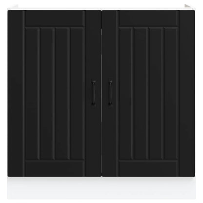 Kjøkkeninnredning Underskap Lucca Svart Vask