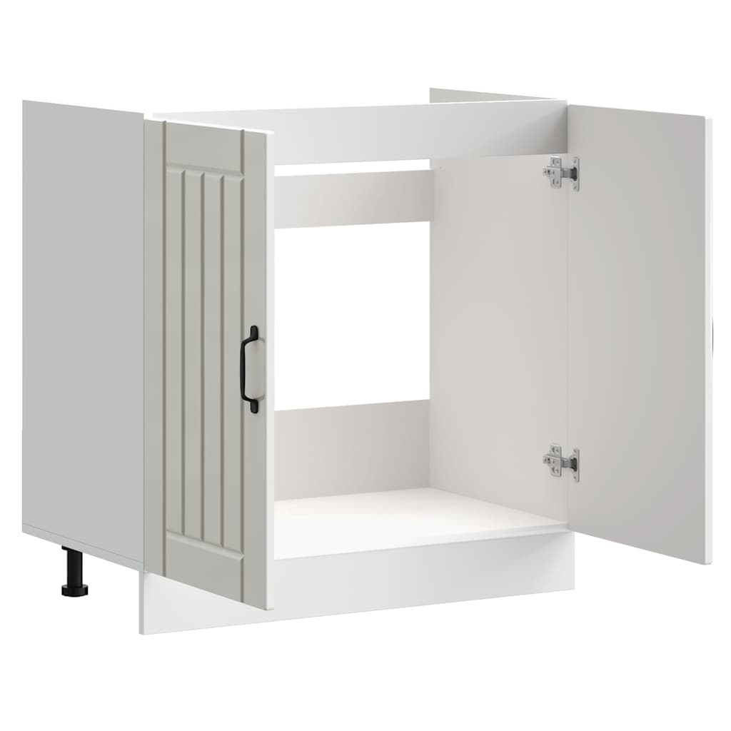 Kjøkkeninnredning Underskap Lucca Høyglans Hvit Vask