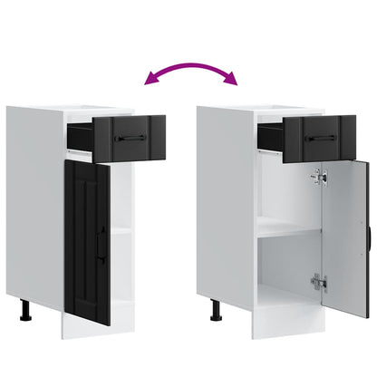 Kjøkkeninnredning Underskap Lucca svart