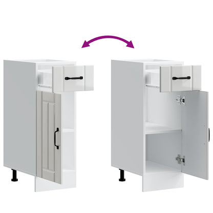 Kjøkkeninnredning Underskap Lucca Høyglans Hvit