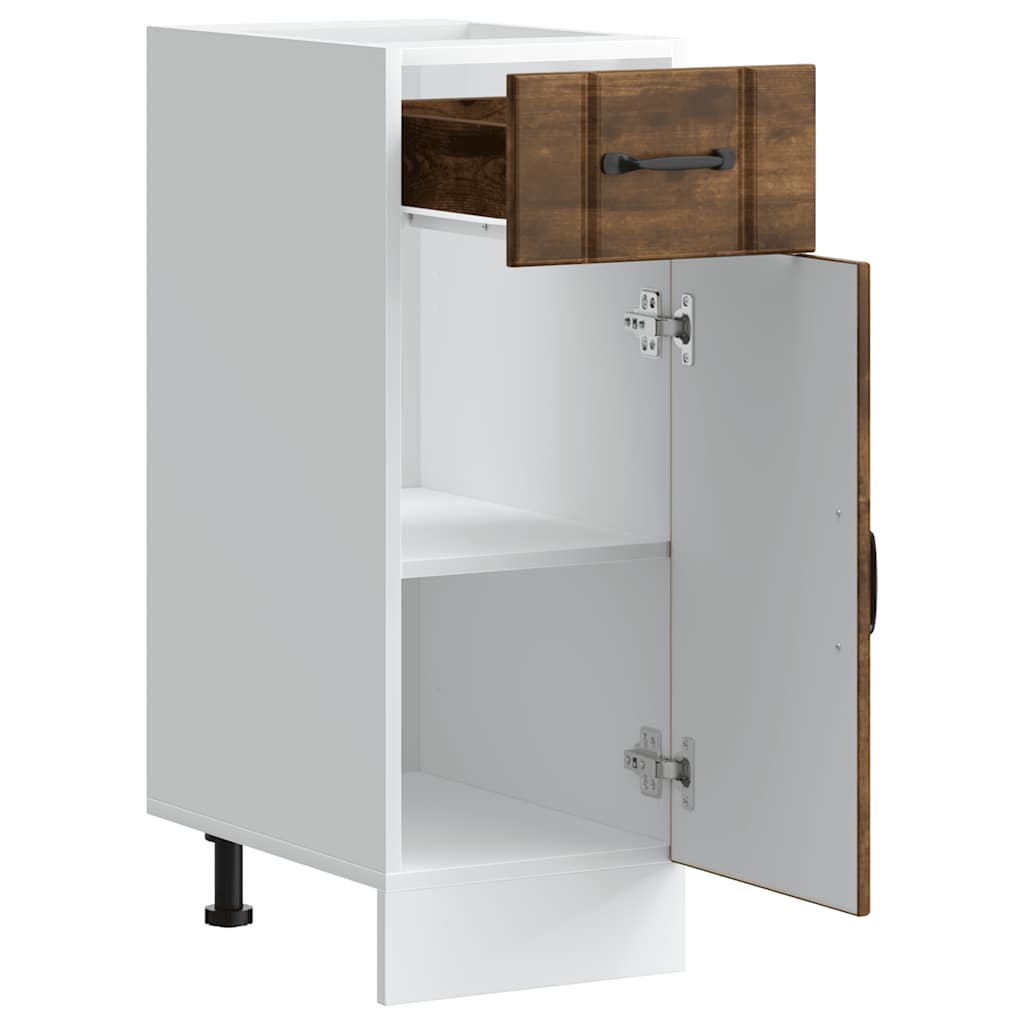 Kjøkkeninnredning Underskap Lucca Røkt eik