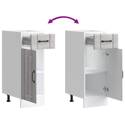 Kjøkkeninnredning Underskap Lucca Sonoma Grå