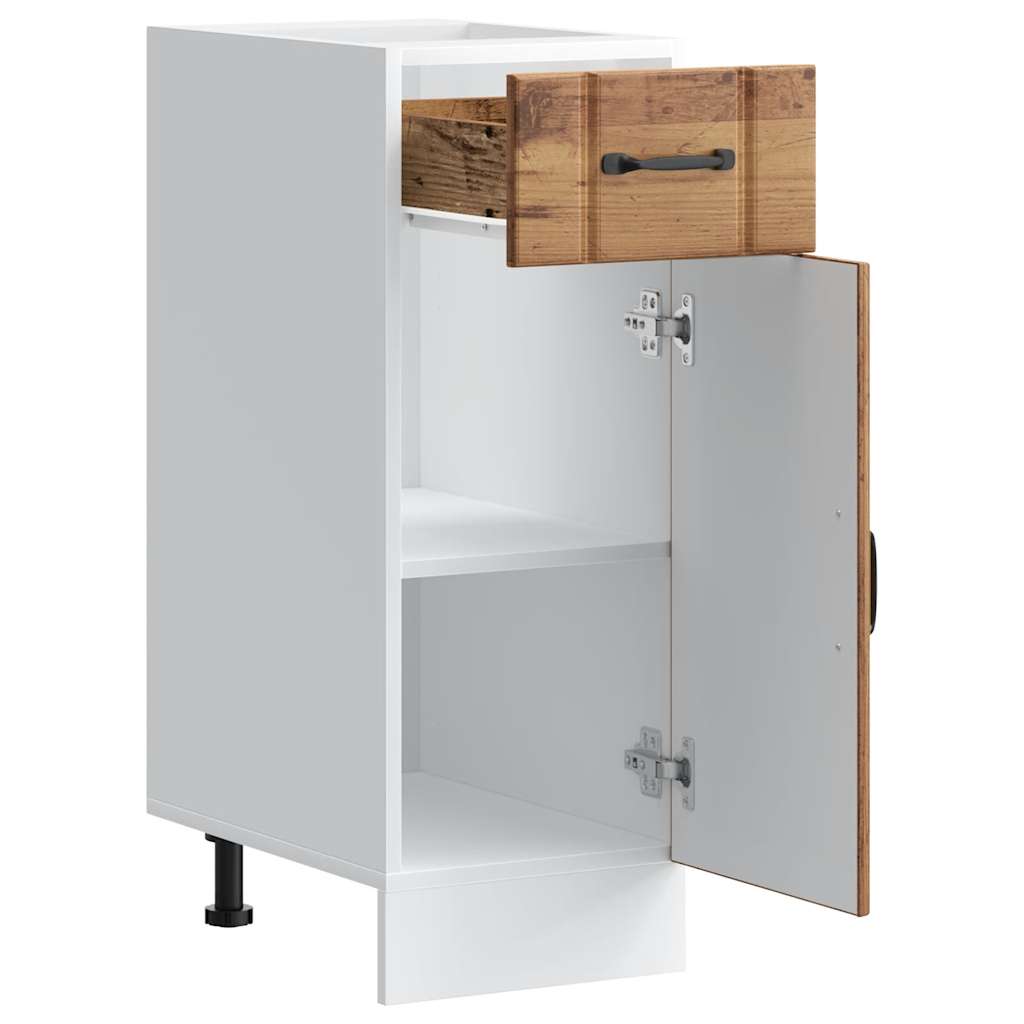 Kjøkkeninnredning Underskap Lucca Gammelt tre