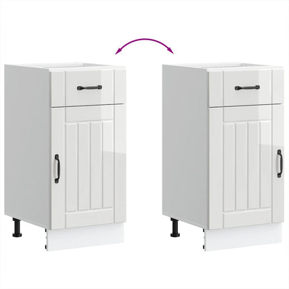 Kjøkkeninnredning Underskap Lucca Høyglans Hvit