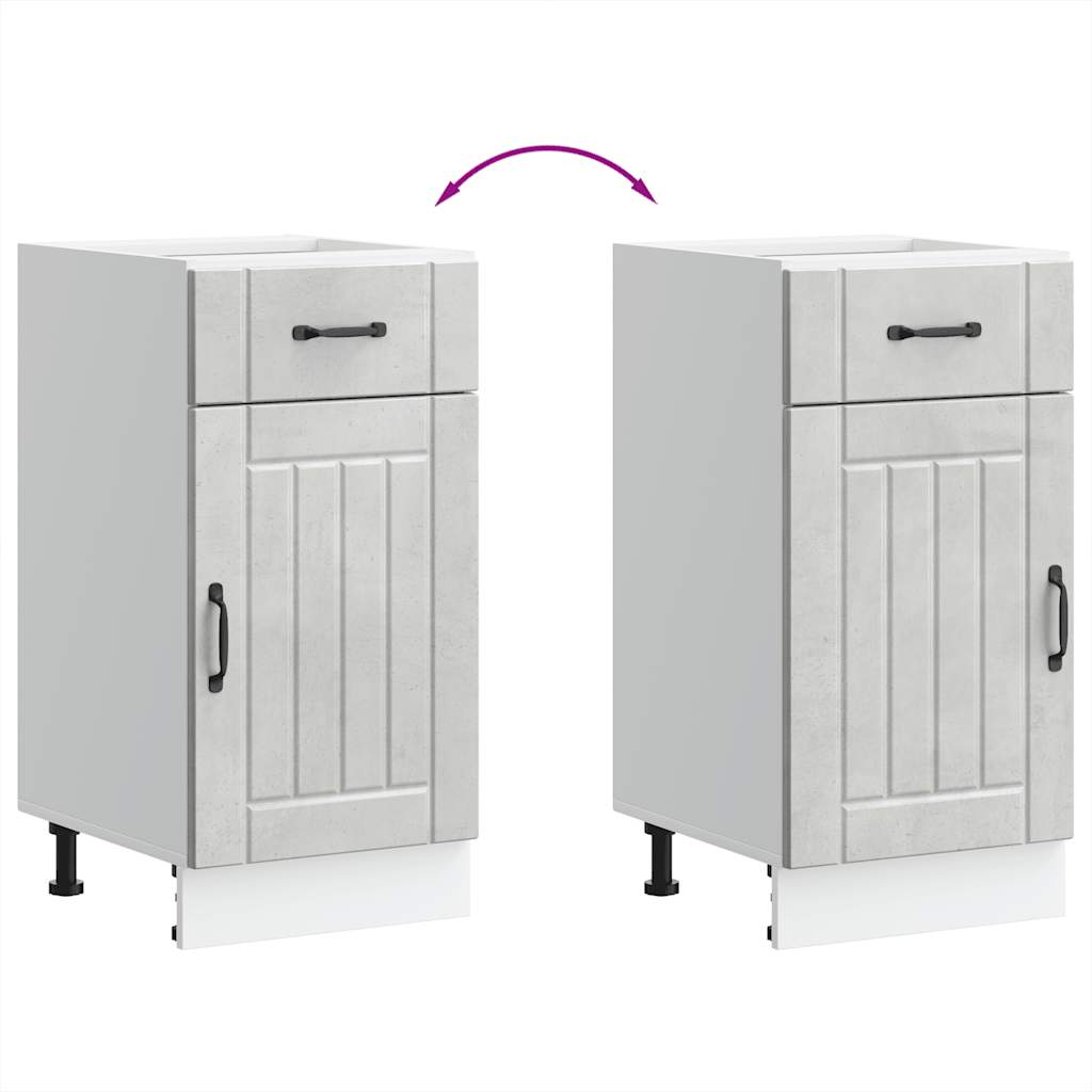 Kjøkkeninnredning Underskap Lucca Betonggrå