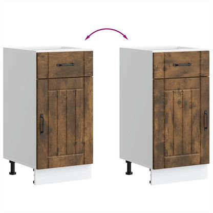 Kjøkkeninnredning Underskap Lucca Røkt Eik