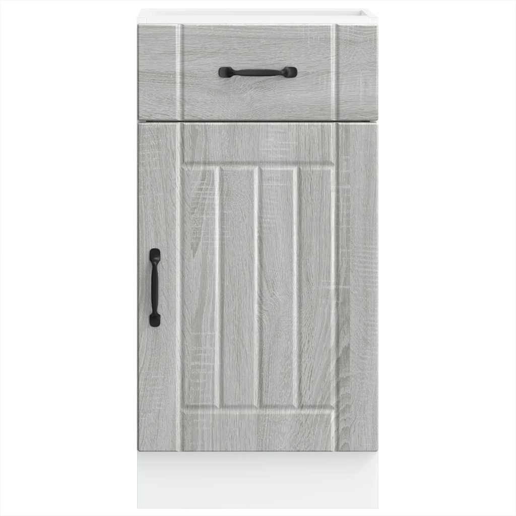 Kjøkkeninnredning Underskap Lucca Sonoma Grå