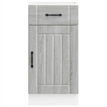 Kjøkkeninnredning Underskap Lucca Sonoma Grå