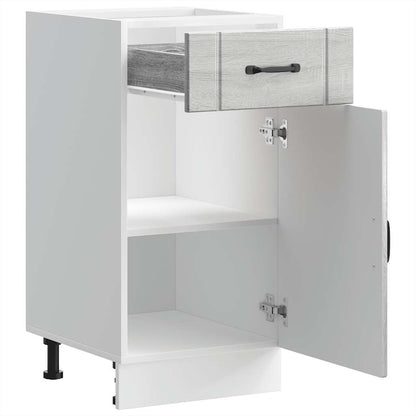 Kjøkkeninnredning Underskap Lucca Sonoma Grå