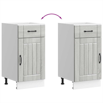 Kjøkkeninnredning Underskap Lucca Sonoma Grå