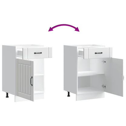 Kjøkkeninnredning Underskap Lucca Hvit