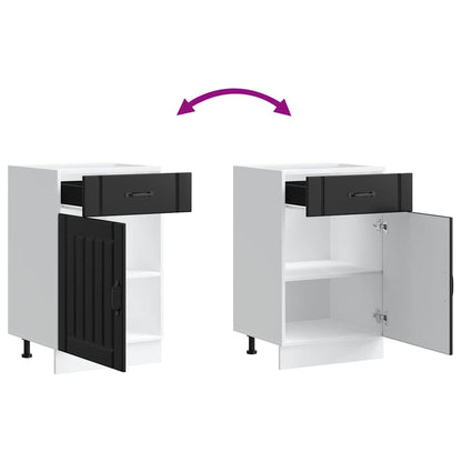 Kjøkkeninnredning Underskap Lucca Svart