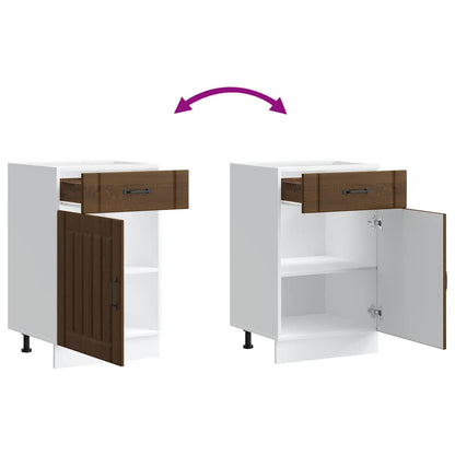 Kjøkkeninnredning Underskap Lucca Brun Eik