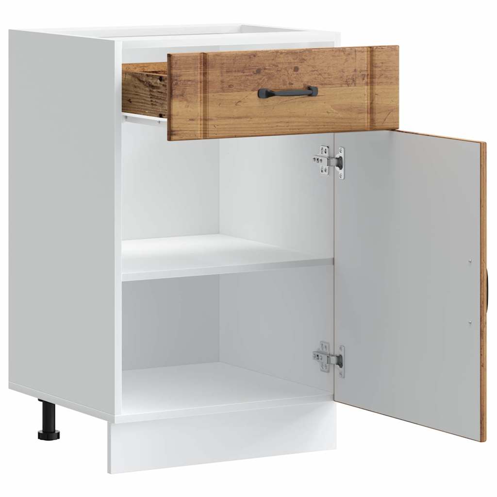 Kjøkkeninnredning Underskap Lucca Gammelt tre