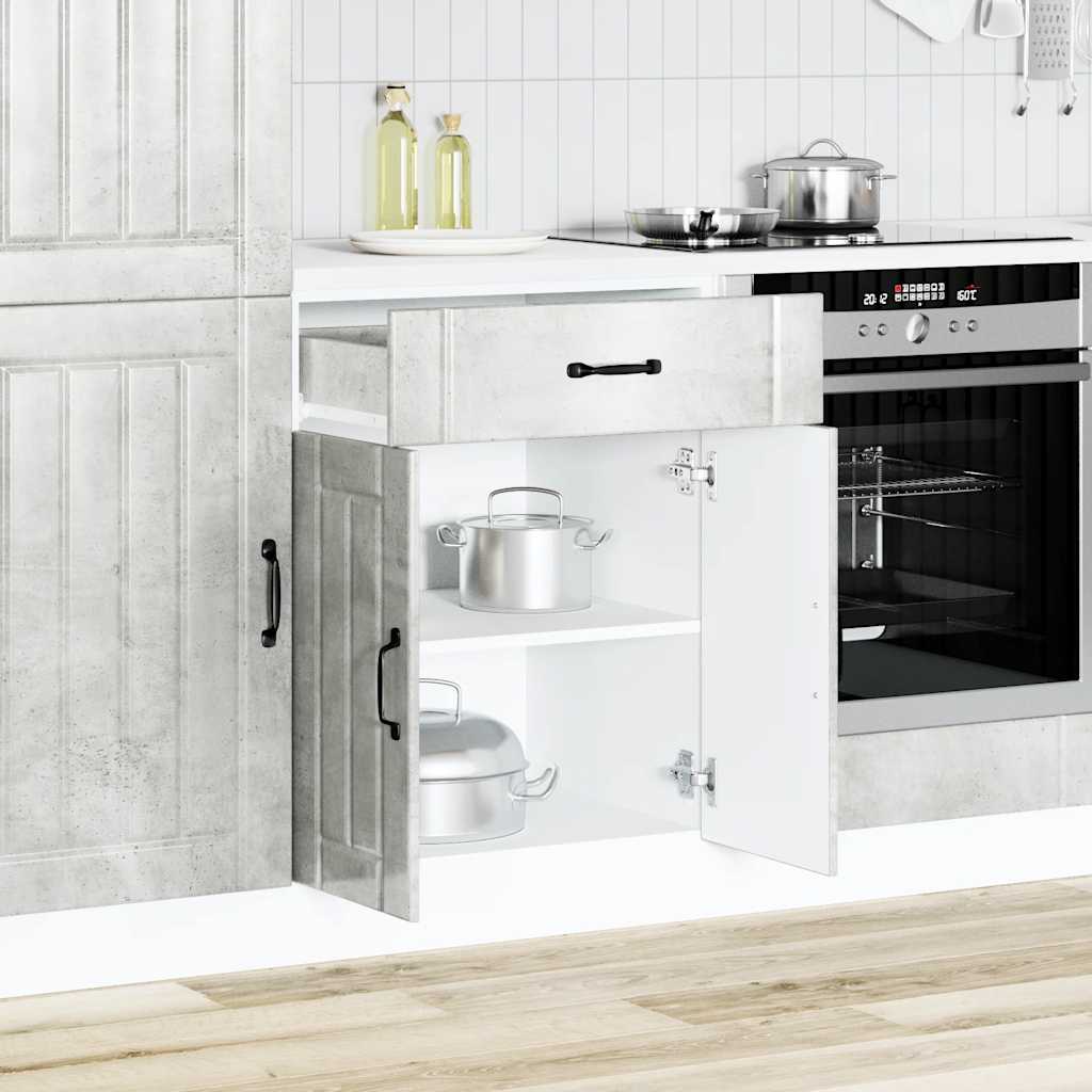 Kjøkkeninnredning Underskap Lucca Betonggrå