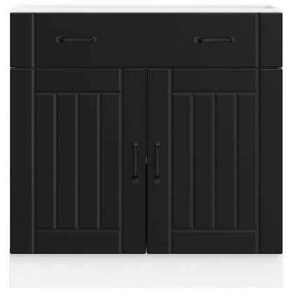 Kjøkkeninnredning Underskap Lucca Svart