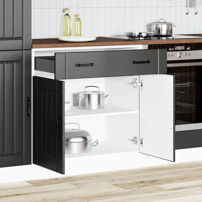 Kjøkkeninnredning Underskap Lucca Svart