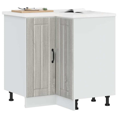 Kjøkkeninnredning Underskap Lucca Sonoma Grå Eik Hjørne