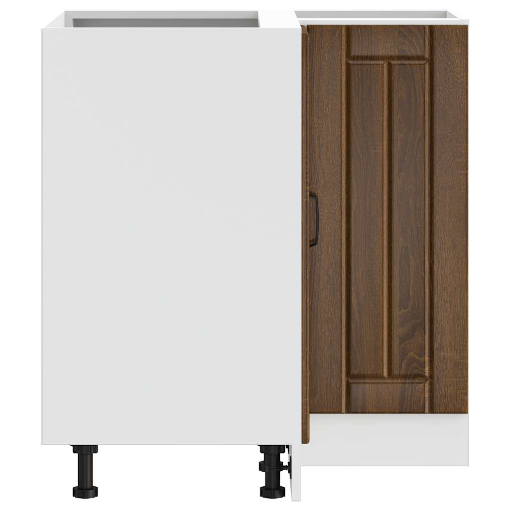 Kjøkkeninnredning Underskap Lucca Brun Eik Hjørne