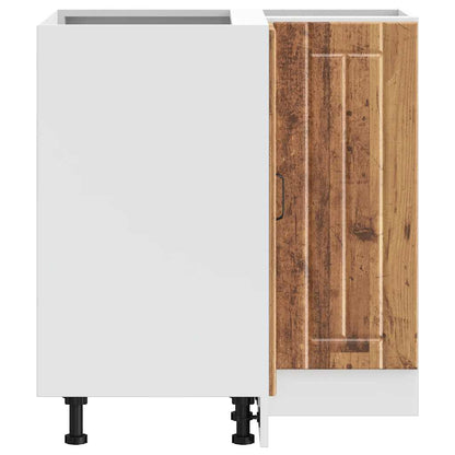 Kjøkkeninnredning Underskap Lucca Gammelt Tre Hjørne