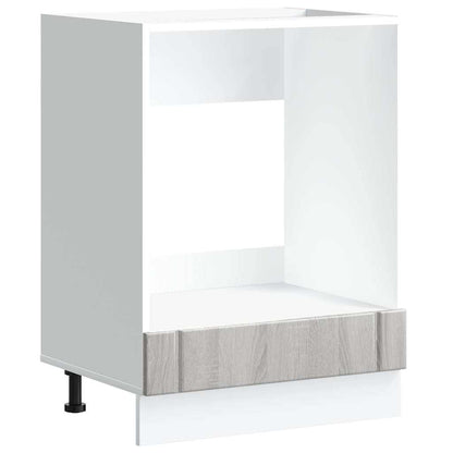 Kjøkkeninnredning Underskap Ovnskap Lucca Sonoma Grå eik