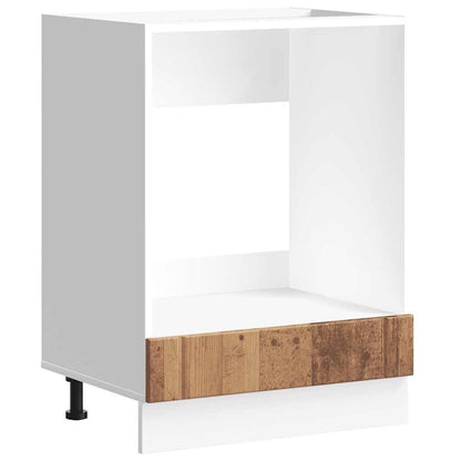 Kjøkkeninnredning Underskap Ovnskap Lucca Gammelt tre