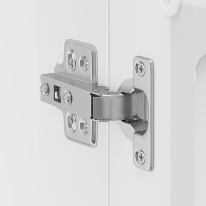 Kjøkkeninnredning Overskap veggskap med glassdør Lucca hvit