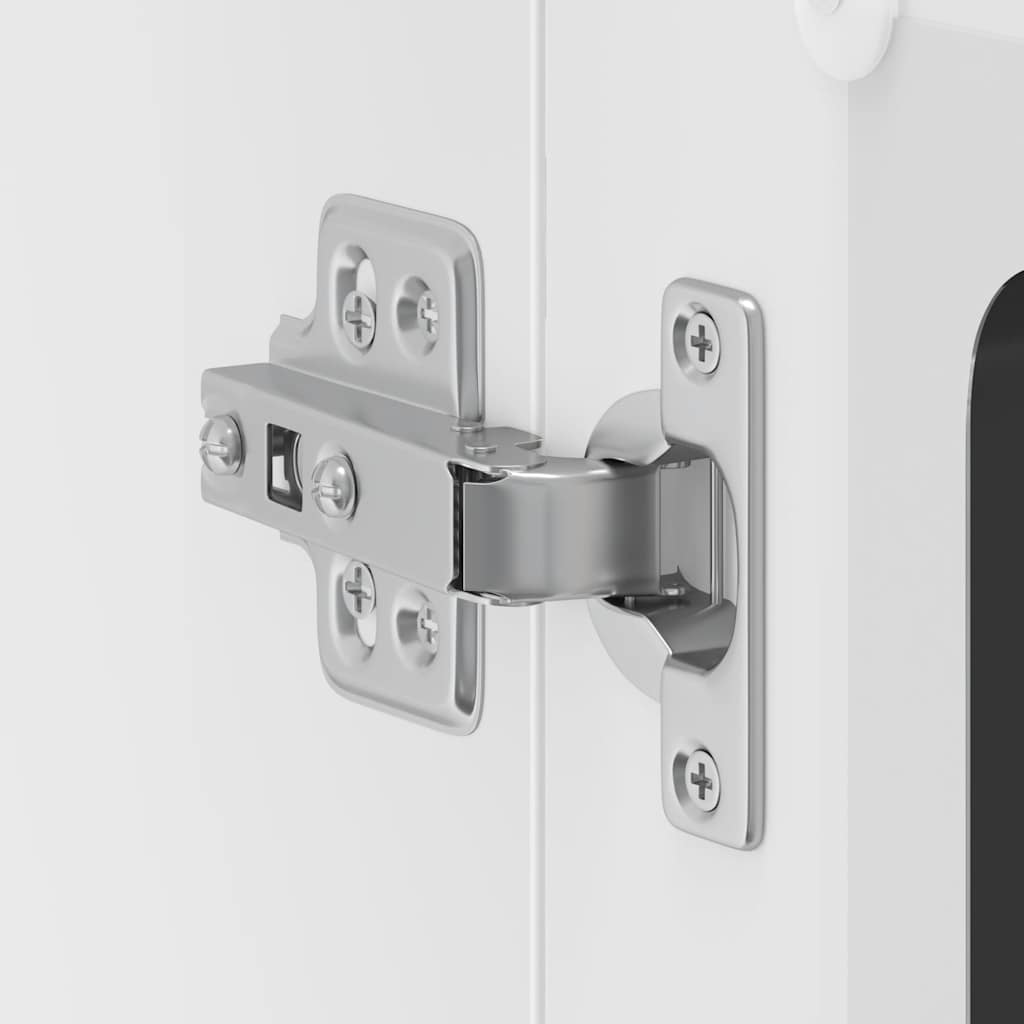 Kjøkkeninnredning Overskap veggskap med glassdør Lucca svart