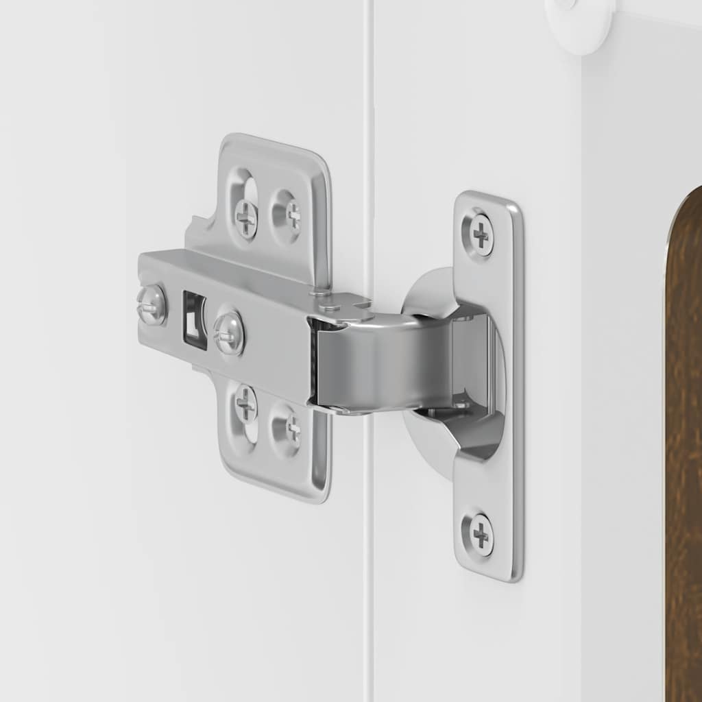 Kjøkkeninnredning Overskap veggskap med glassdør Lucca Brun eik