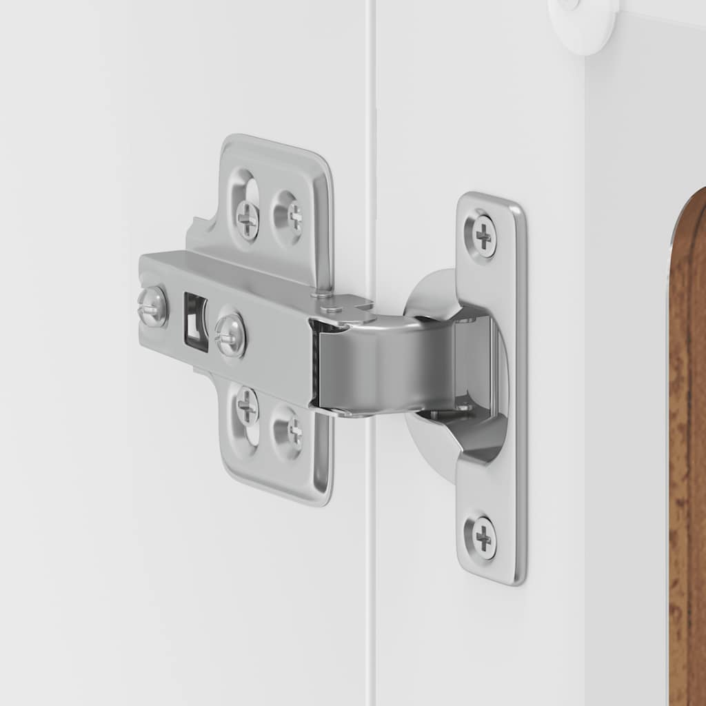 Kjøkkeninnredning Overskap veggskap med glassdør Lucca Gammelt tre