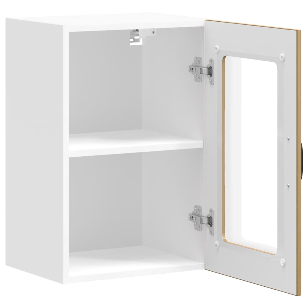 Kjøkkeninnredning Overskap med glassdør Lucca Artisan Eik