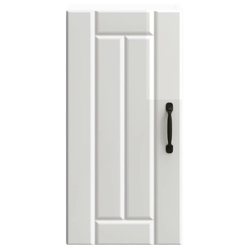 Kjøkkeninnredning Overskap veggskap Lucca Høyglans hvit