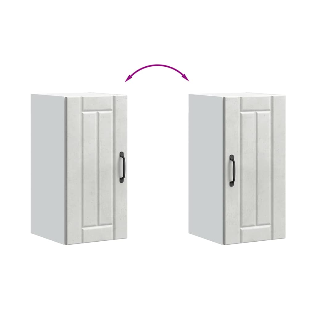 Kjøkkeninnredning Overskap veggskap Lucca Betonggrå