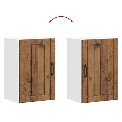 Kjøkkeninnredning Overskap veggskap Lucca Gammelt tre