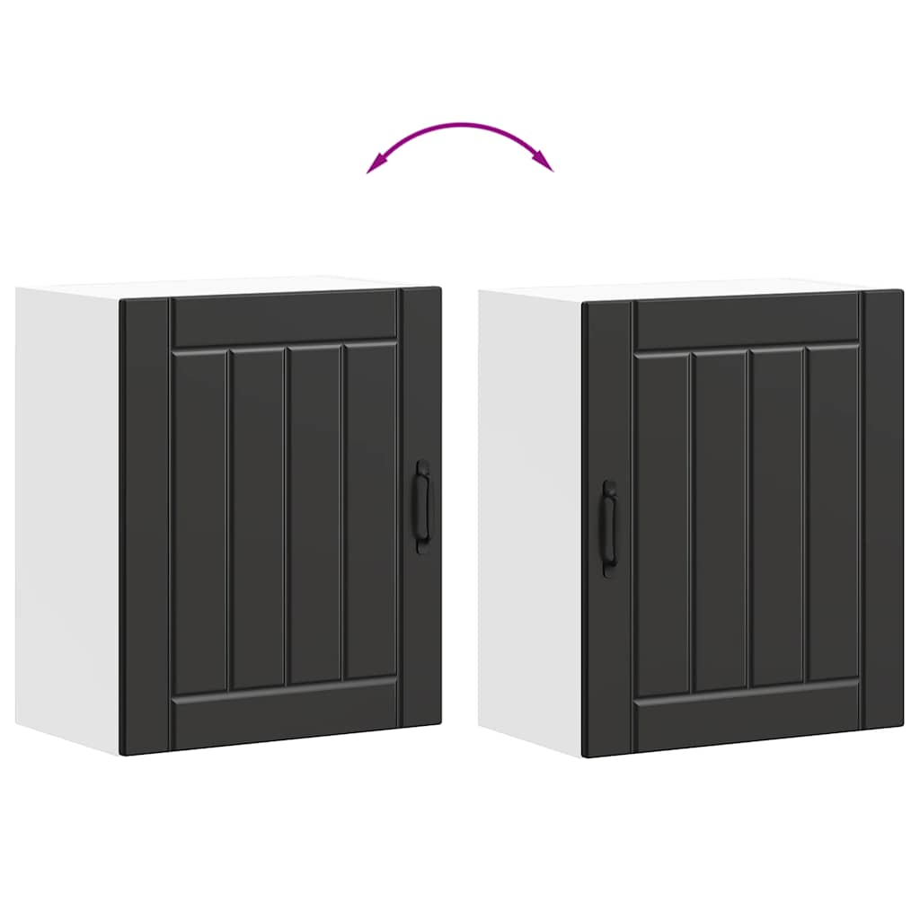 Kjøkkeninnredning Overskap veggskap Lucca svart