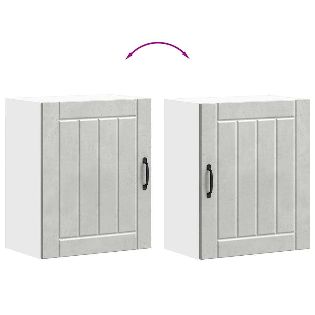 Kjøkkeninnredning Overskap veggskap Lucca Betonggrå