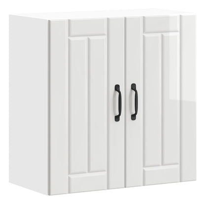 Kjøkkeninnredning Overskap veggskap Lucca Høyglans hvit